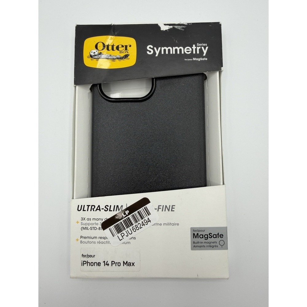 OtterBox iPhone 14 Pro Max Symmetry Plus Case with MagSafe - Black